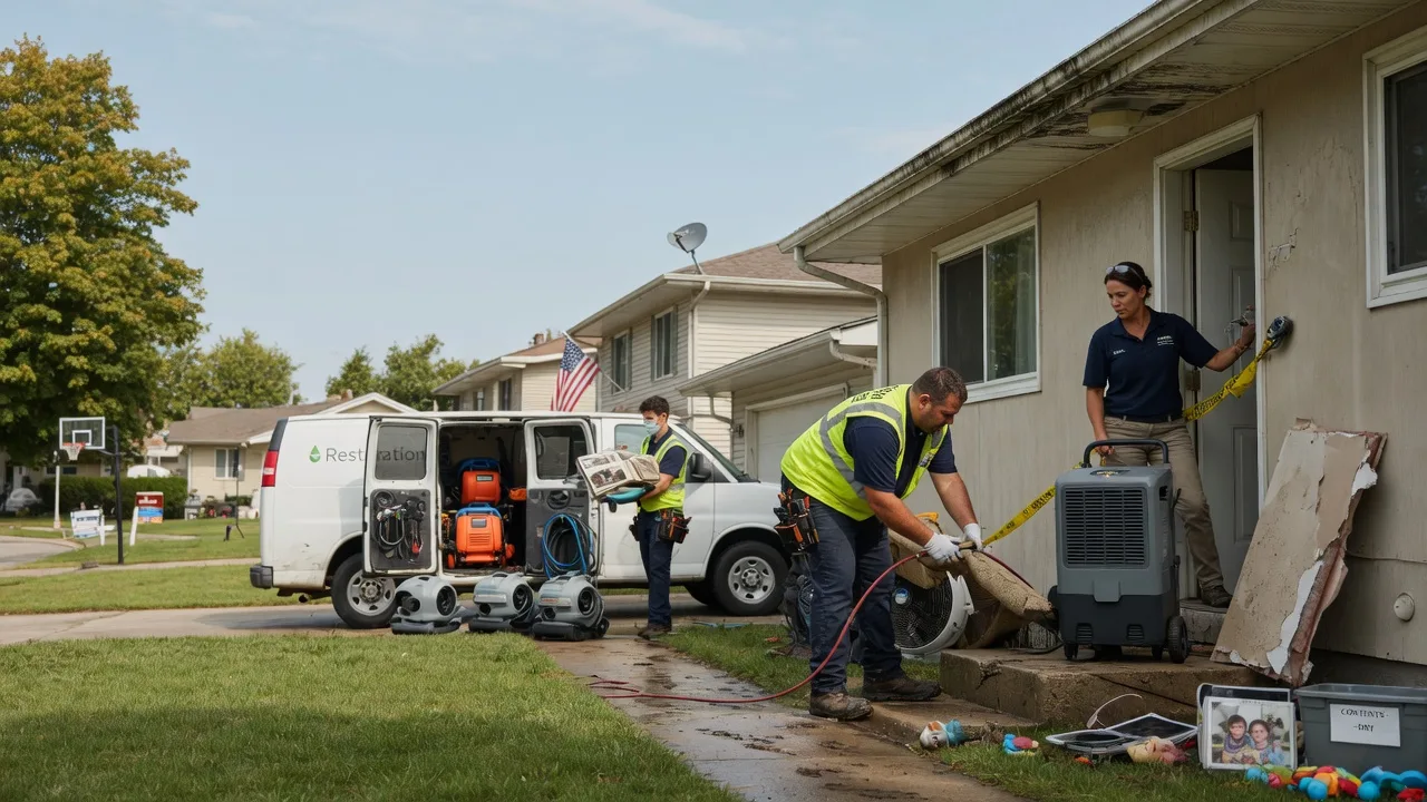 Water Damage Restoration in Isaban, WV near me